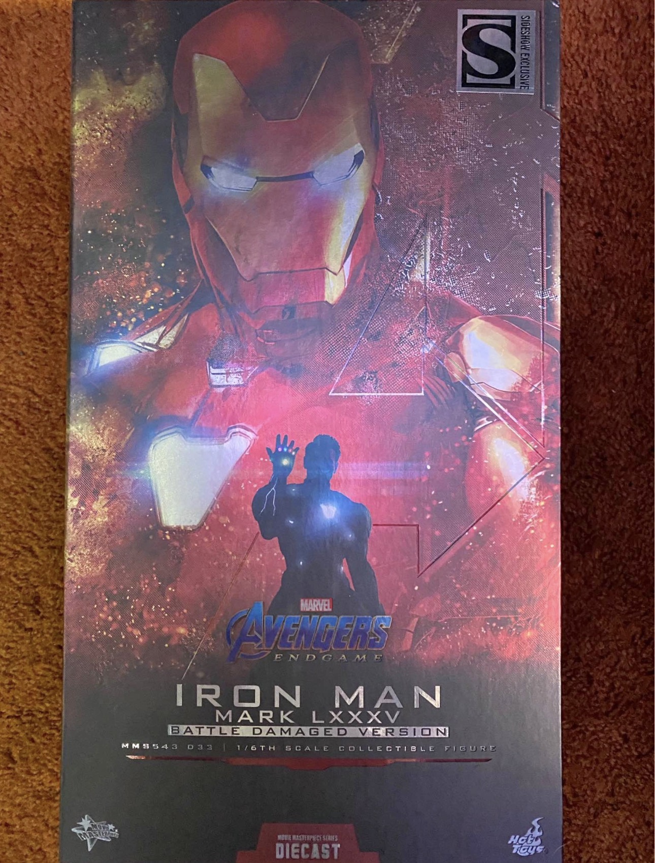 Iron Man LXXXV battle damage Iron Man LXXXV battle damage