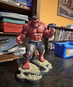Bowen Red Hulk Statue