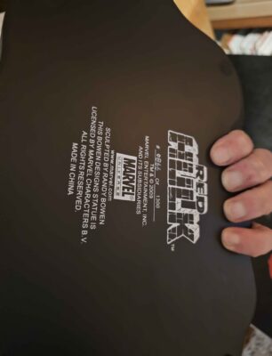 Bowen Red Hulk Statue